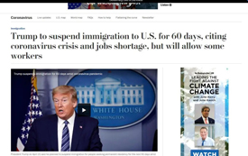 川普暫停美國移民能否實現(xiàn)？這場風(fēng)波背后沒那么簡單